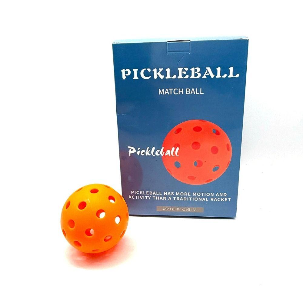 Competition 74mm Pickleball Good Performance 40 Holes Pickleball Practice Accessories