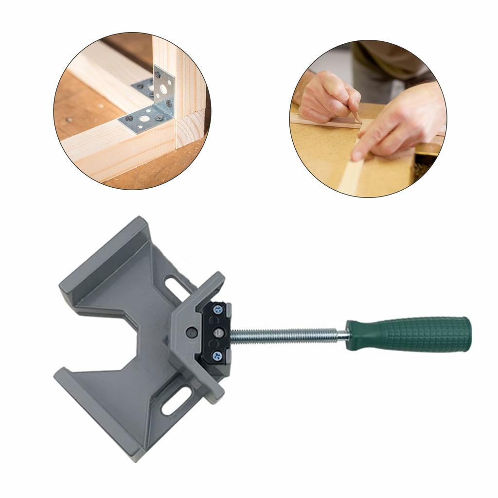 90-Degree Right Angle Clamp Picture Frame Corner Fixing Clip Woodworking Tools Aluminum Alloy Hand Tool