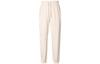 Nike Side Letter High Rise Lace Up Casual Fleece Lined Knitted Sweatpants Women's Ice Guava FB8052-838