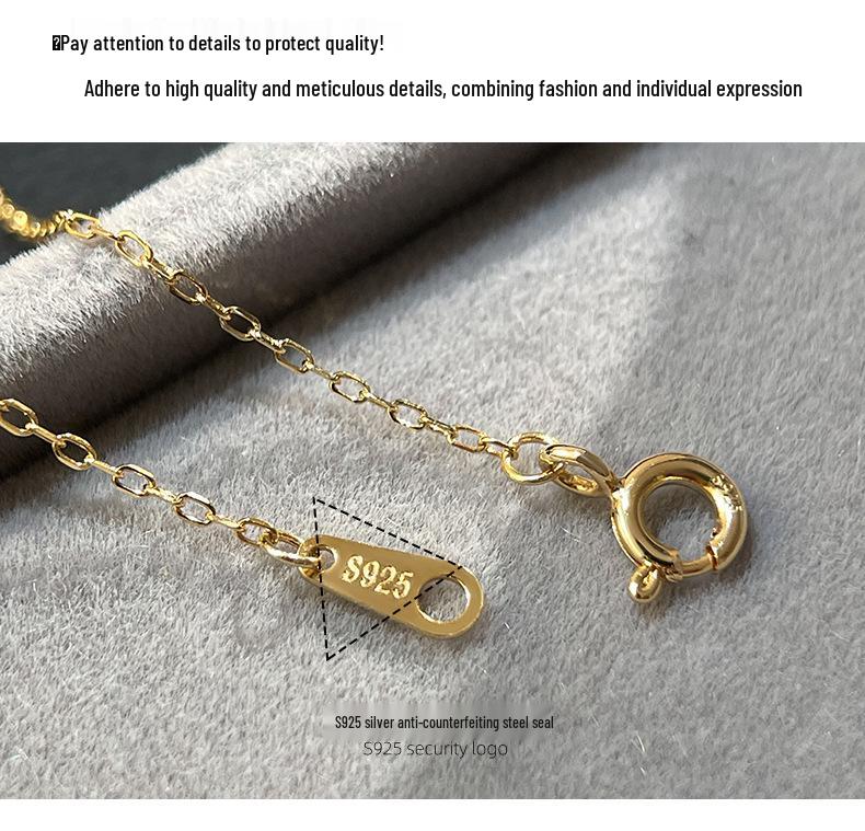 925 Sterlingsilber Diamant Kleeblatt Damenarmband – Luxuriöser Milchstraßen-Glanz, Elegant & Vielseitig.