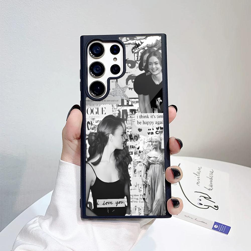1PC Actress S-sadie S-sink Phone Case For Samsung Galaxy S26 S25 S24 S23 S22 S21 S20 FE Edge Pro Plus Ultra PC+TPU Cover
