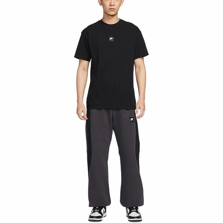 Nike Men's Black Crew Neck Casual Short Sleeve T-Shirt