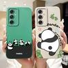 For Samsung Galaxy S23 FE Case S23 Plus Cute Panda Cartoon Cover Soft TPU Phone Case For Samsung S23 Ultra S 23 S23+ Fundas Capa