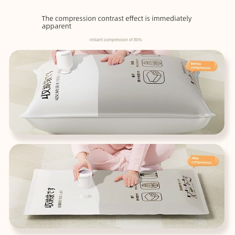 Vacuum Compression Bags for Home Use, Thickened for Clothes and down Jackets, Vacuum Storage Bags for Clothes and Quilts