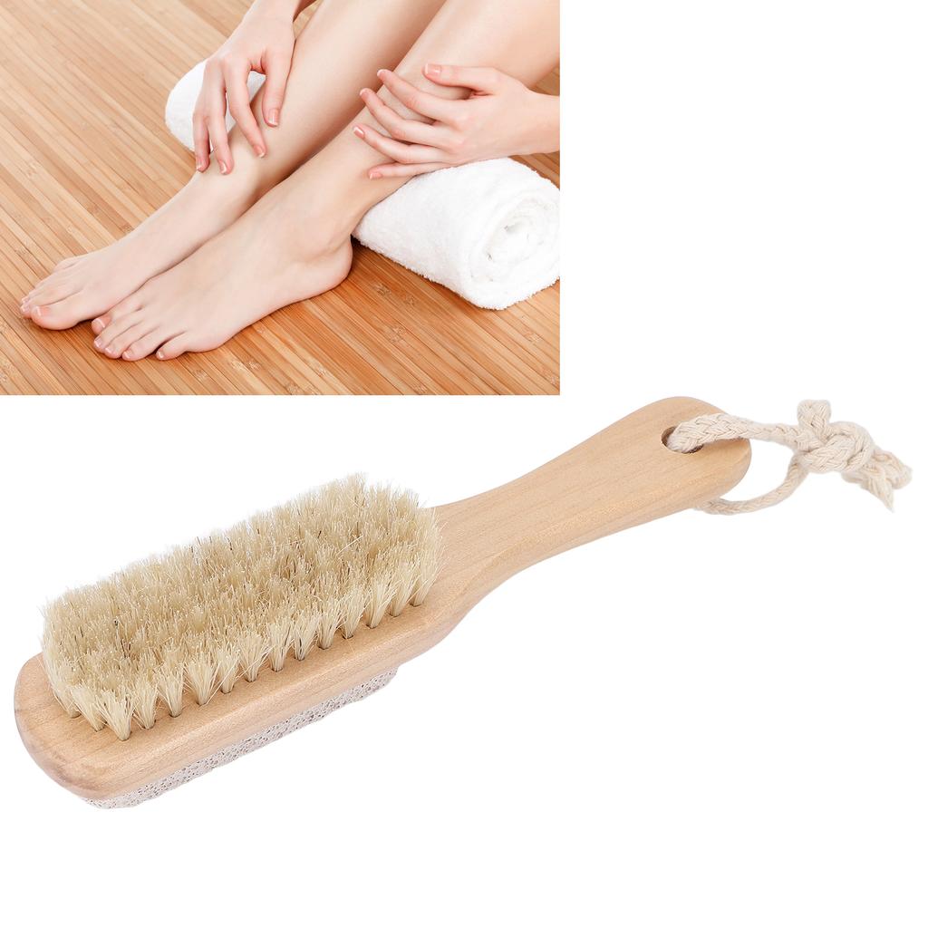 Foot Brush Promoting Sleep Dead Skin Removal Compact Portable Convenient Practical Exfoliator for Home Hotel