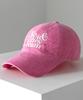 Bichiseuaenkeulim Original Logo Pigment Ball Cap-Pink