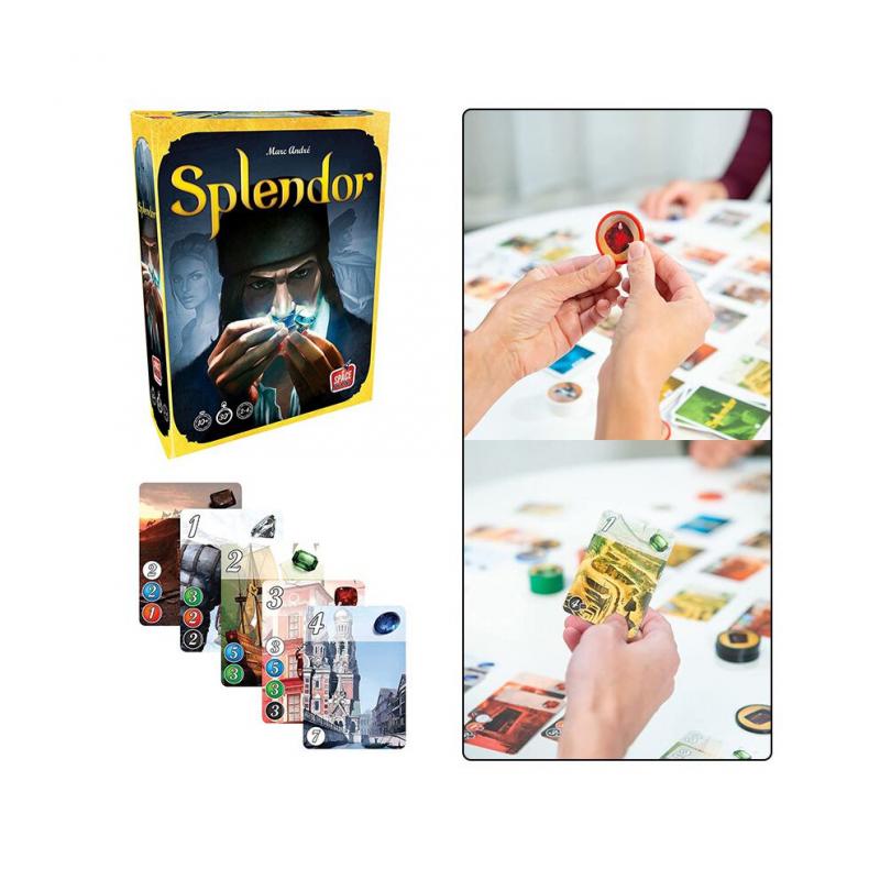 Spielbrett Splendor Vollständige Englische Version Schachtel Interaktion Karten Party Für Zuhause