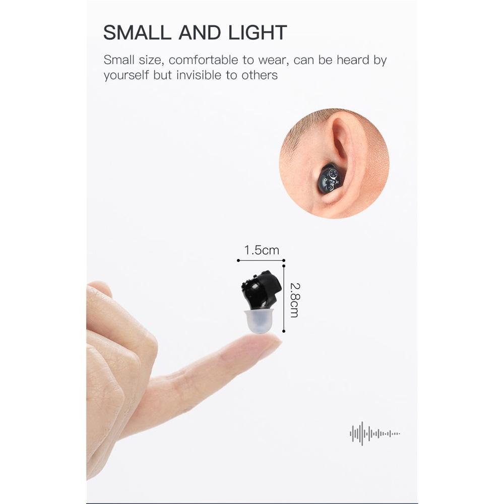 Hörgerät ältere Sprachverstärker Doppelgerät Hören Hörhilfe Schallkollektor