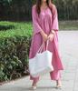 Women Designer Top Tunic Kurta Pant Set Indian Bollywood Party Wear Cotton Kurti Dress