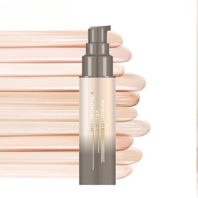 Liquid Foundation, 24-hour Full Coverage Matte Finish Seamless Coverage Long-lasting, Streak-free Concealer For Combination And Oily Skin