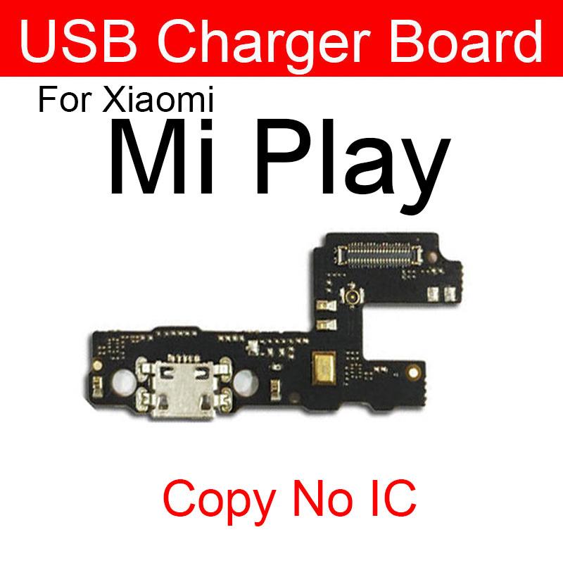 USB Chargng Dock Port Connector Board Flex Cable With Microphone For Xiaomi Mi Poco F1 F2 Pro Poco X3 X2 C3 Mi Play Repair Parts