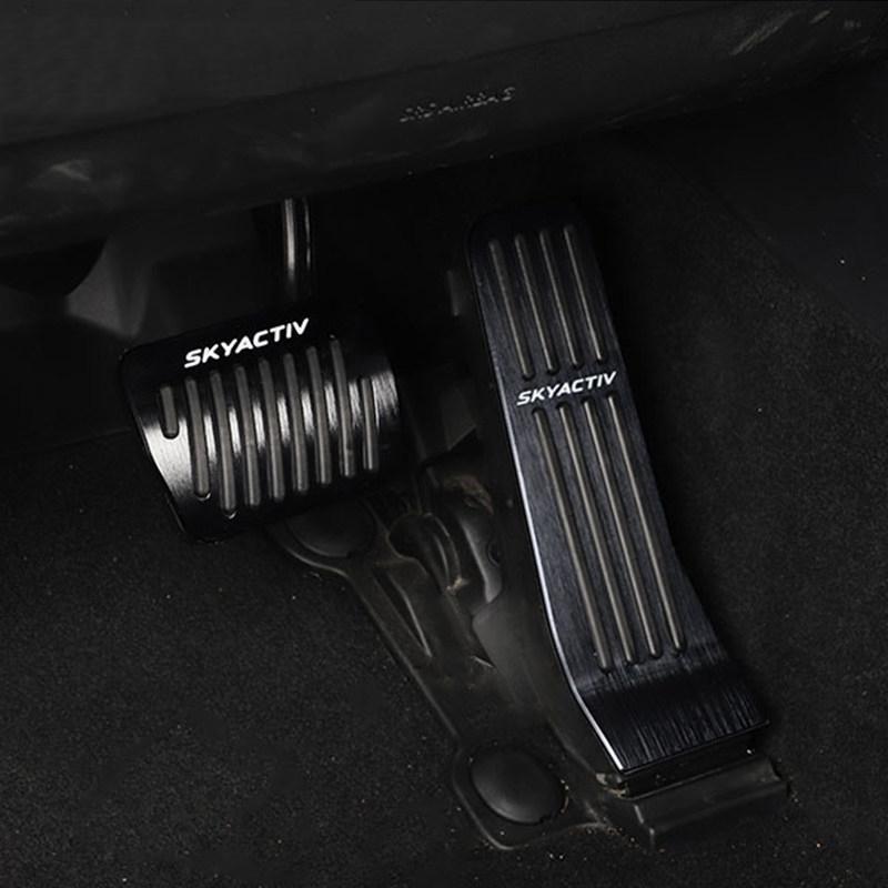 Car Foot Rest Accelerator Brake Pedal Cover For Mazda 3 BP CX30 CX50 CX60 MX30 MX-30      2024 Accessories