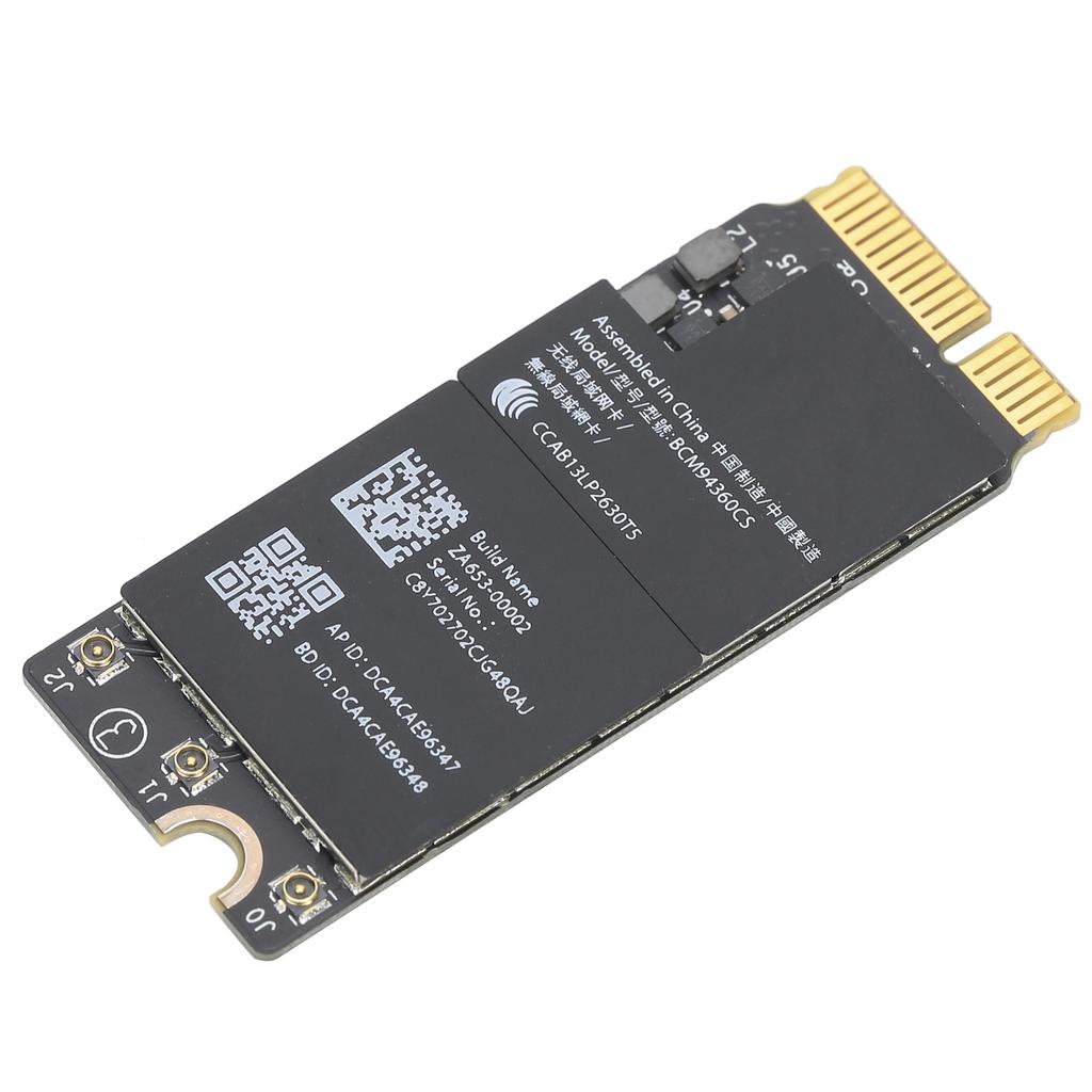Wireless Network Card Gigabit Bluetooth 4.0 for OS X Notebook Pro A1425 A1502 A1398 BCM94360CS