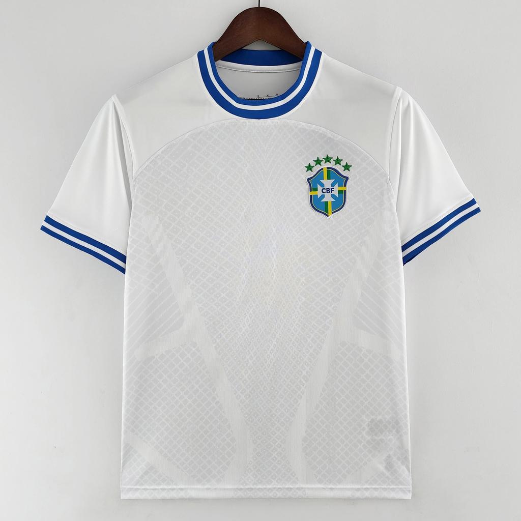 Fünf Sterne Brasilien Heim Auswärts 980204 Retro Trikot Nationalmannschaft Fan Edition Thailändischer Fußball