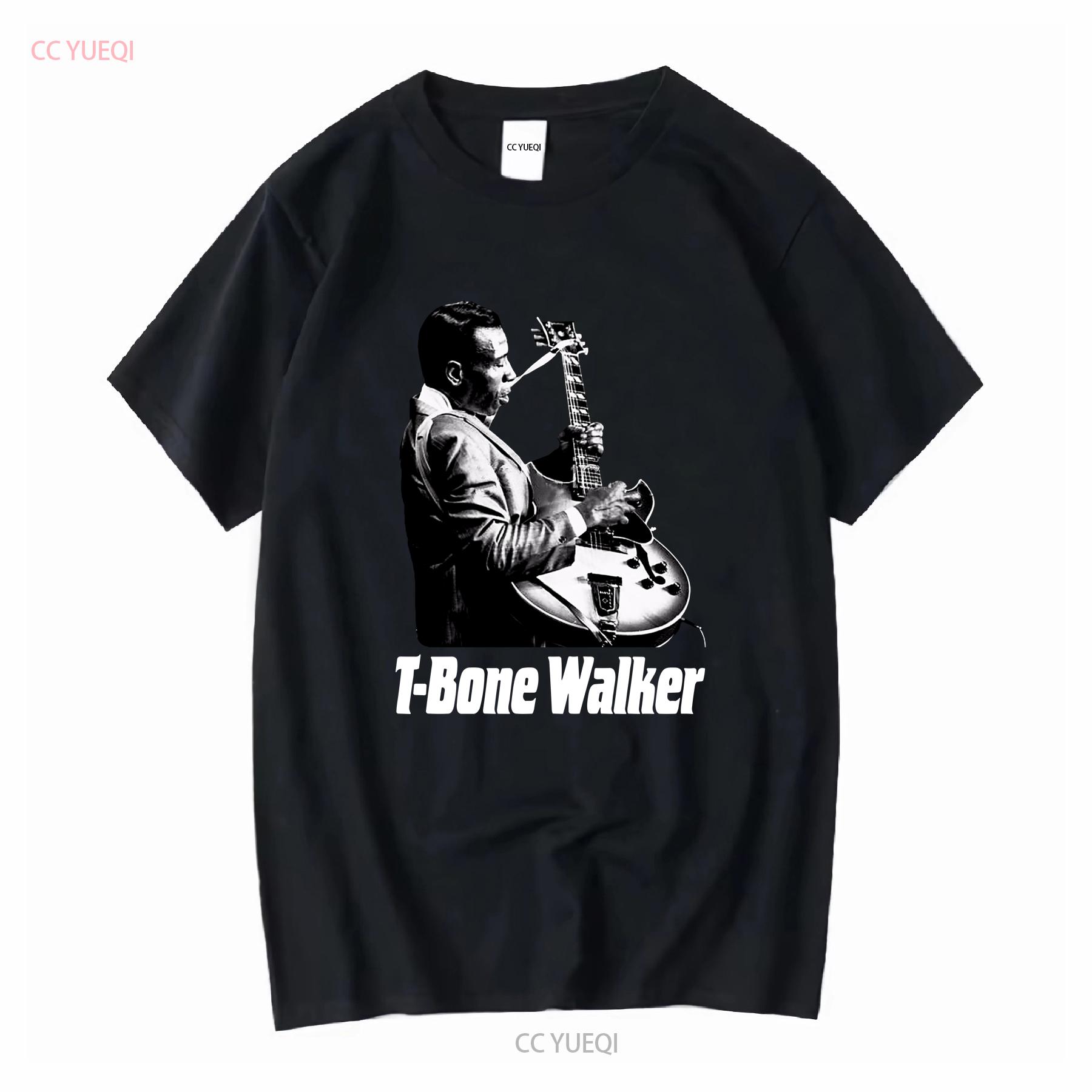

VINTAGE T Bone Walker Short Slevee Black Shirt long or sleeves vintage Washed Comfortable Slightly Stylish fashion Casual 2XL
