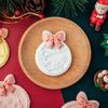 Christmas Party Acrylic Fondant Cookie Cutter Heat Resistant Biscuit Mold Multifunctional Dessert Baking Mould