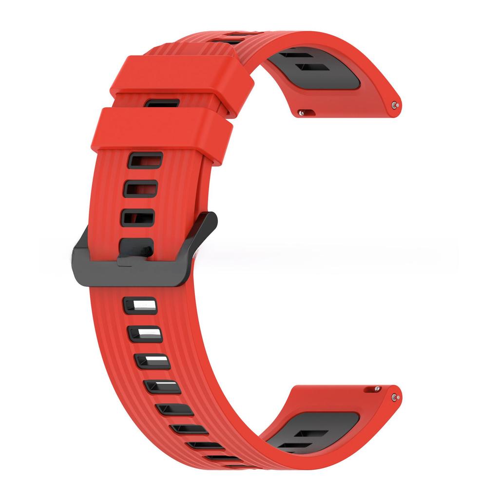 Compatible Huawei Watch GT Runner 22mm Silicone Strap - Two-Tone Replacement for GT3