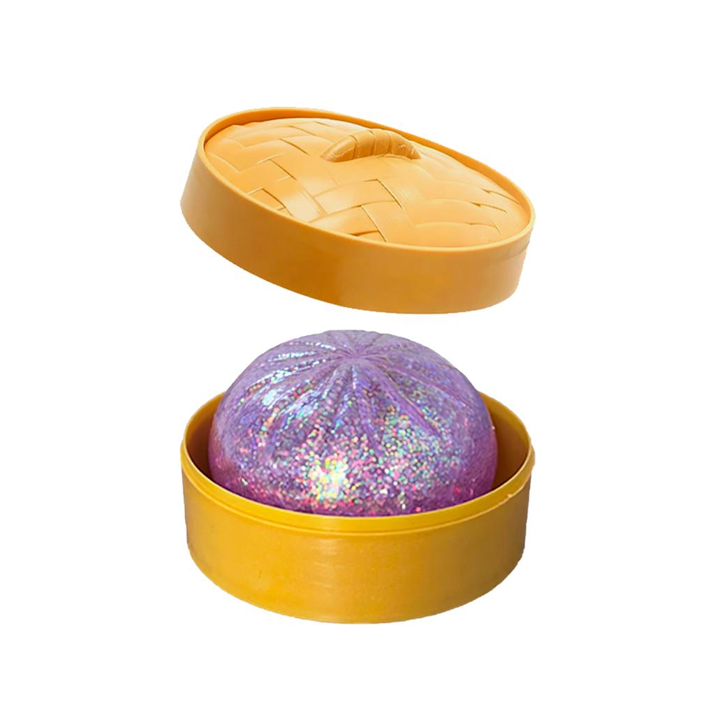Dumpling Sensory Toy Squishies Pressure Ball High Rebound Soft Pinch Decompression Baozi Modeling Stress Relief Birthday Gifts