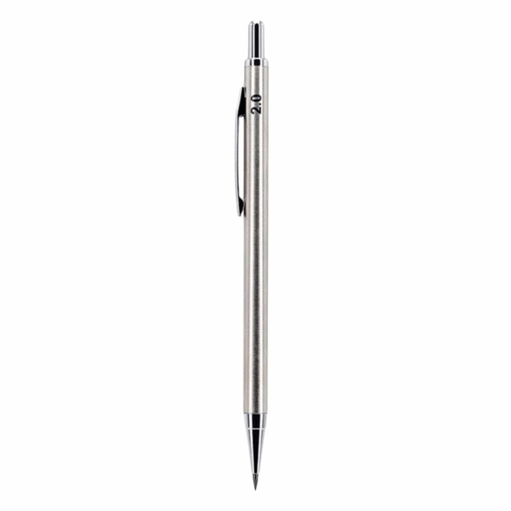 Full Metal Drafting Pencil 2B Automatic Pencil Durable Drawing Pencil  School Office Supplies