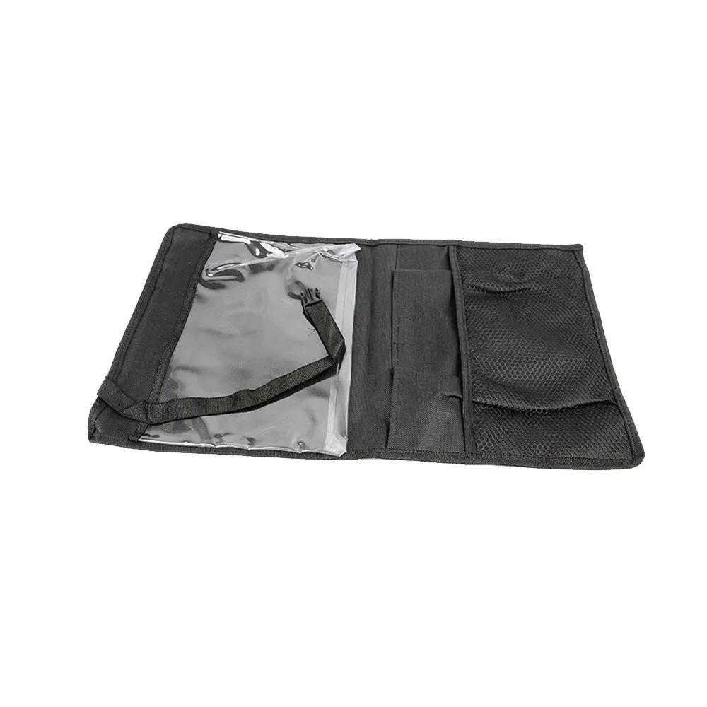 

Baby Safe Car Seat Organizer Multi Pocket Hanging Storage Bag with Hooks for iPad Tablet Travel Auto Accessories чёрный