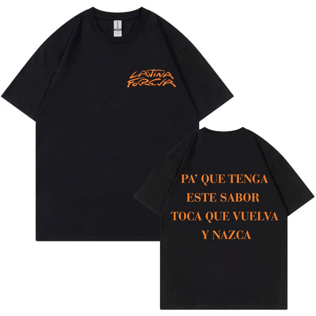 Karol G Tropicoqueta Latina Foreva Merch Tshirt Men Women Clothing Fashion Hip Hop T Shirt Summer Casual Short Sleeve Tshirts