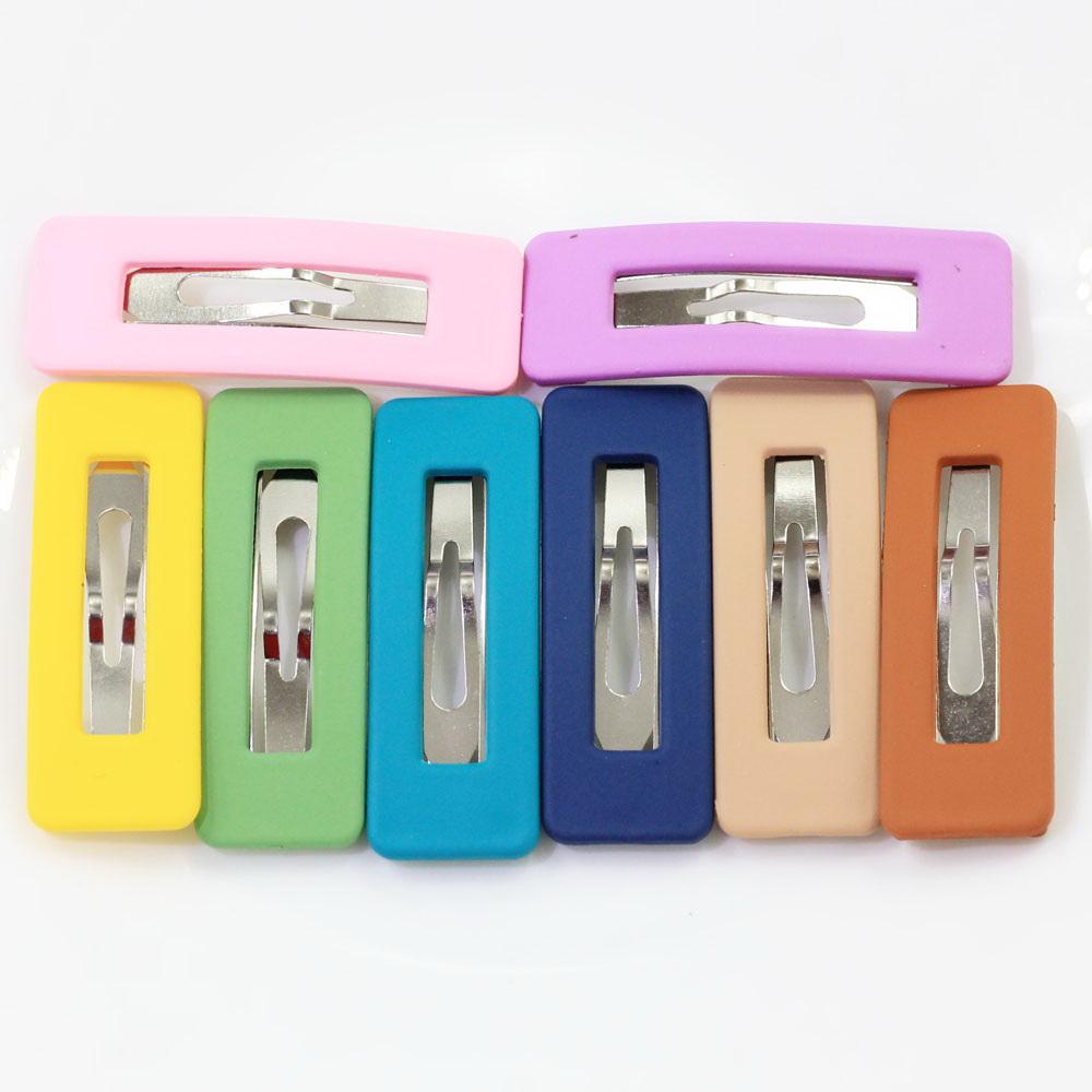 Cute Glitter Candy Color Hairpins Snap Hair Clip for Girls Women s Gift BB Hair Accessories