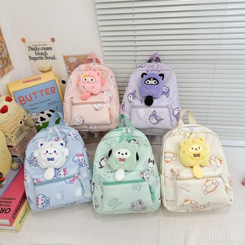 New Winter Student Backpack Cute Kindergarten Baby Small Backpack Cartoon Backpack For High School And Junior High School Students