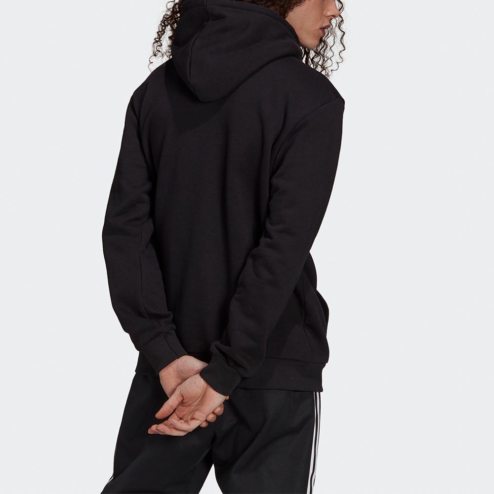 adidas Originals Men's Black Trefoil Hooded Sweatshirt H06667