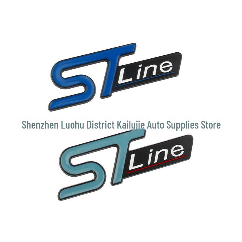 Rear Tail Label Sticker for Ford Focus Ruijie ST Line, Center Grille.