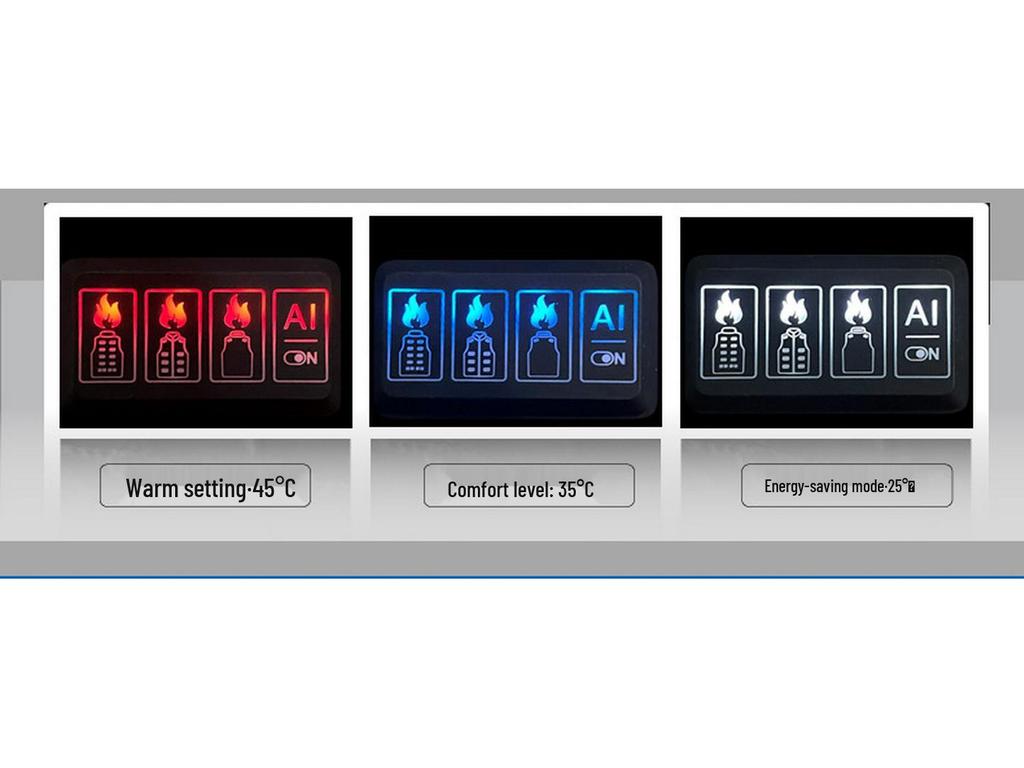 Unisex Smart USB Heated Vest for Motorcycle, Fishing, and More - Cotton-Padded and Ideal for Cold Weather