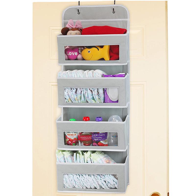 Over-Door Wall Mounted Hanging Organizer and Phone Holder