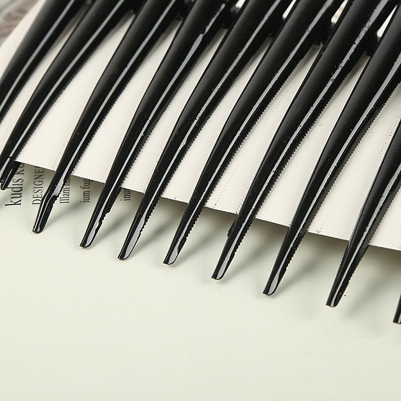 5/10Pcs Long Metal Hair Clips Horn Clip Hair Clamps Hair Accessories Duck Teeth Hairdressing Salon Tip Clip