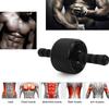 Rueda para Entrenamiento de Músculos Abdominales Rodillo Mango de Esponja Agarre Equipo de Ejercicio para la Cintura Gimnasio Fuerza Corporal Potencia Fitness