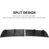 Shkalacar Universal ABS Carbon Fiber Rear Bumper Lip Diffuser Car Rear Bumper Chassis 5 Fin Carbon Fiber Spoiler Shark Fin Car Modified Styling