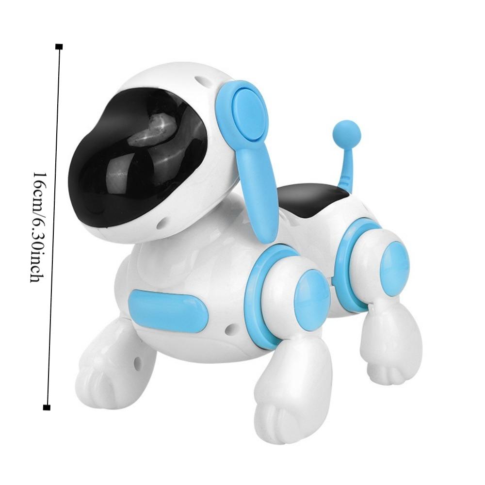 Plastic Dog Walking Dancing Toy Puzzle Toy Robot Electronic Dog  Valentine's Birthday