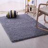 Carpet Plush Slip Resistant Polyester Solid Color Door Floor Mat for Sitting Room
