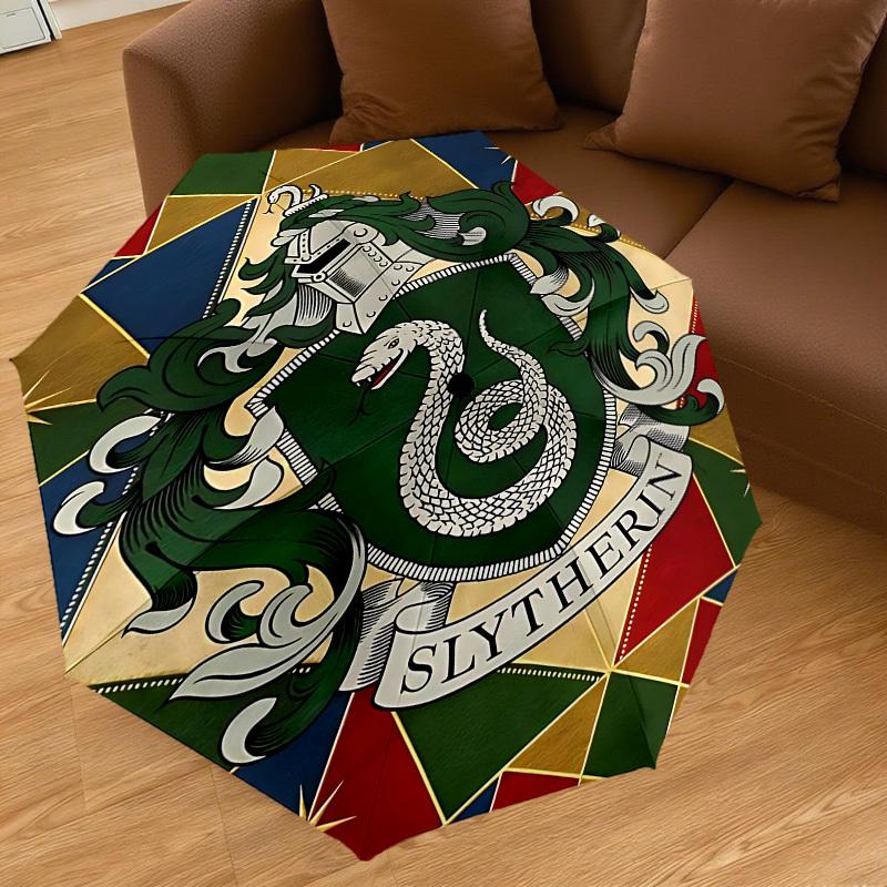 1PC Slytherin Snake Umbrella-8-Rib Reinforced, Automatic Open, Lightweight & Durable, Cute Fashion Accessory for Outdoor, D2705