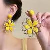 Super Fairy French Retro Shell Tassel Earrings – High-End Exotic Vacation Design