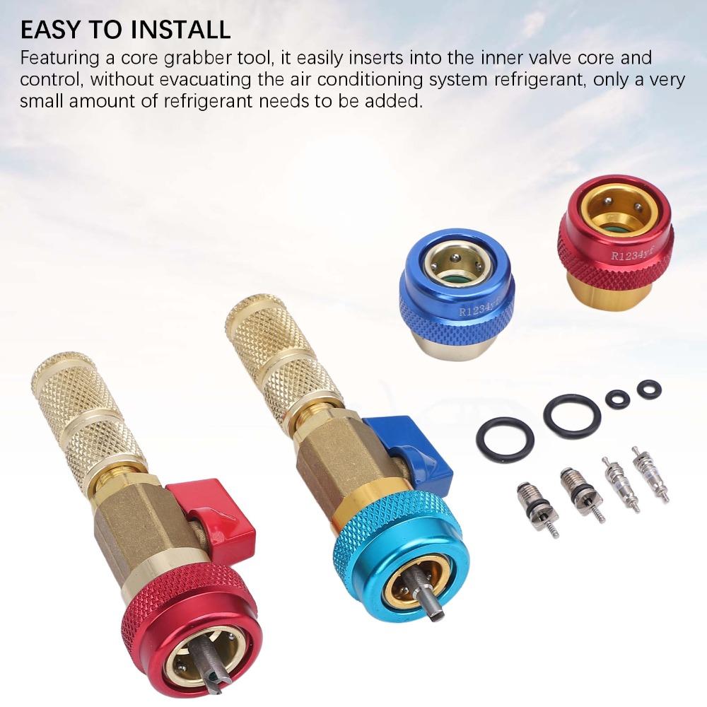 Brass & Stainless Steel AC Valve Core Removal Tool Auto Repair Shops