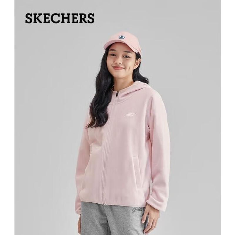 

Skechers Women s Knitted Fleece Hooded Jacket XXL