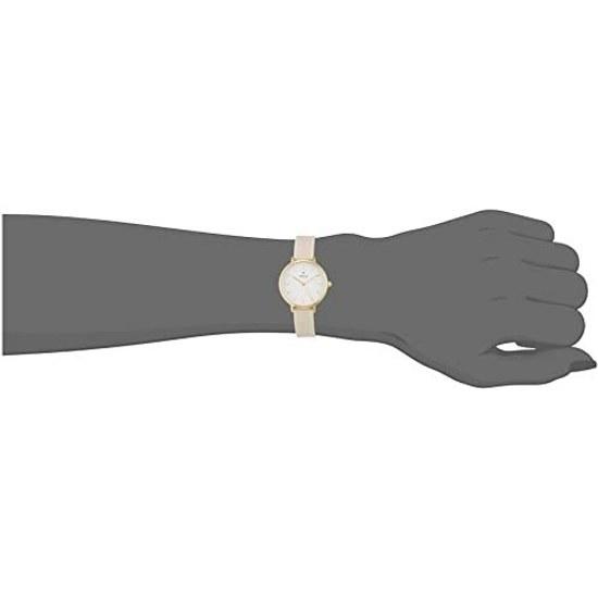 Fieldwork Watch Analog NF Soira Nickel-Free Silicone Belt YM031-1 Womens White