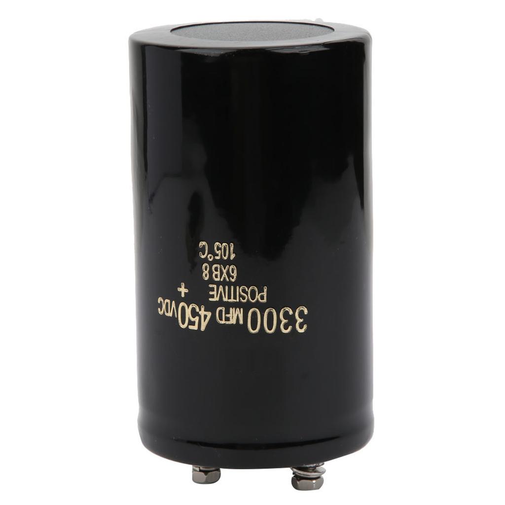 Bolt Pin Electrolytic Capacitor 450V 3300uf Aluminium Electrolysis Dielectric Capacitor for