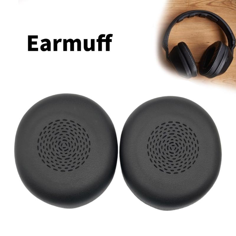 Replacement Protein Leather Earpads Ear Pad for Evolve2 75 Headphones Ear Cushions Earmuffs Ear Cover