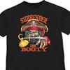 Surrender the Booty Funny Pirate Sword Hat T-shirt
