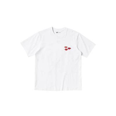 T-shirt KAWS x Uniqlo Warhol UT Grafisk Röd Vit