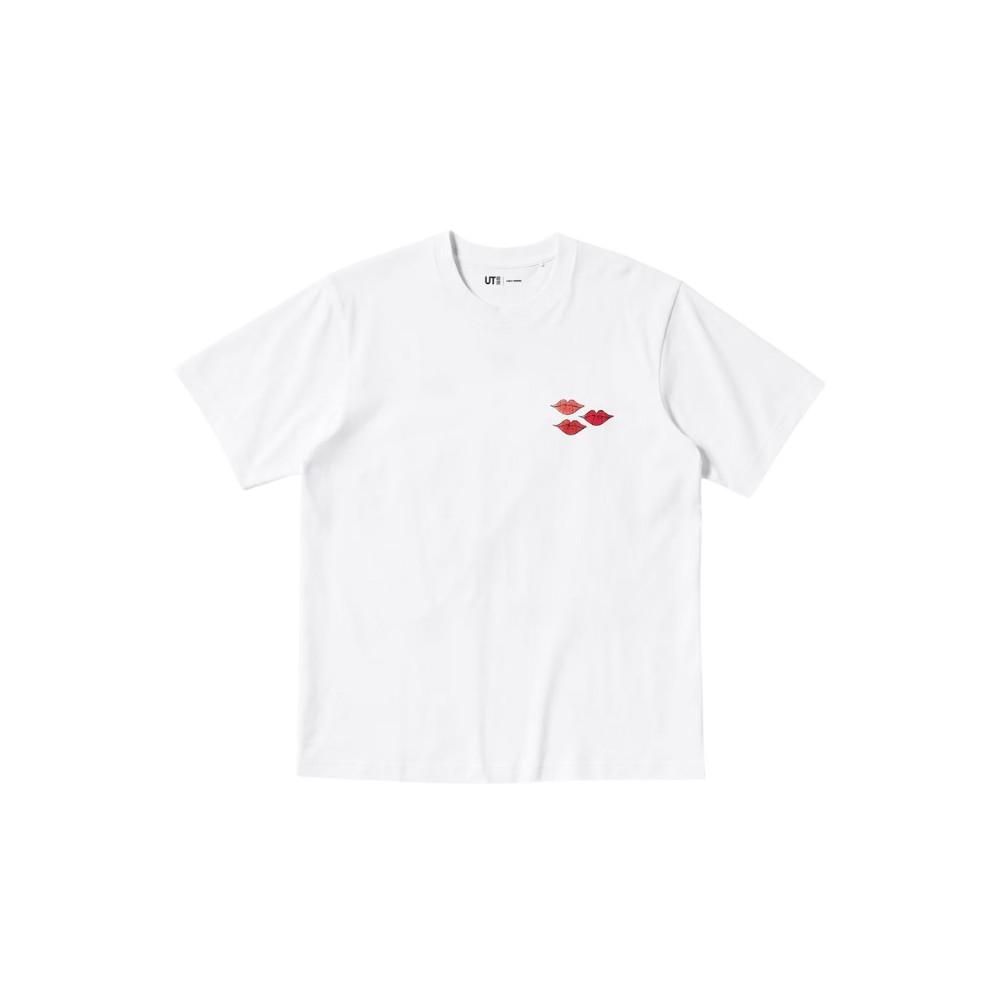 T-shirt KAWS x Uniqlo Warhol UT Graphic Red White