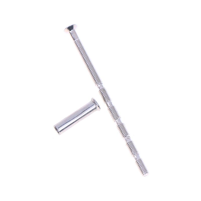 10/20/30 Stück Türgriffschrauben Set Türgriffschraube Durchgangsbefestigungen Für Türgriffknöpfe Türschloss Metallschrauben Beschläge