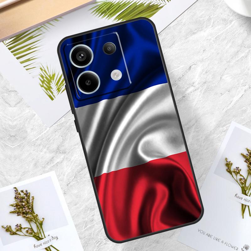 France National Flag Case For Xiaomi Redmi Note 14 13 12 11 10 9 15 Pro Plus Redmi 15 10C 12C 13C 14C 15C Cover