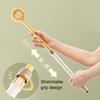 Extendable Back Scratcher Portable Hard-to-Reach Areas Double-sided Telescoping Handle Back Scratcher Magnetic Rolling Bead Acupoint Massager Tools