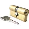 Cylindre BRICARD MEDIAL 1751 - Double Entrée - Laiton Jaune - Niveau De Sécurité 3